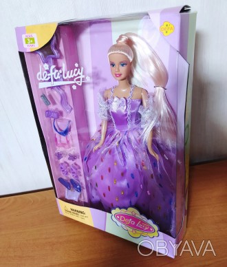 Лялька Кукла Defa Lucy 20955 Наречена Невеста
представлена в наборі зі святковим. . фото 1
