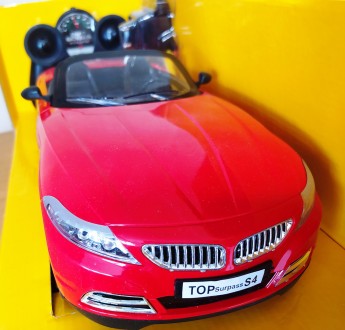 Машина з пультом радіокерування BMW Z4 РОДСТЕР 35 см, на акумуляторі, світло, зв. . фото 8