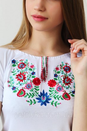 Женская футболка вышиванка - неотъемлемая составляющая гардероба каждой украинск. . фото 5