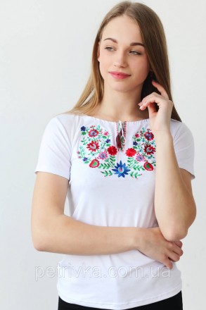 Женская футболка вышиванка - неотъемлемая составляющая гардероба каждой украинск. . фото 4