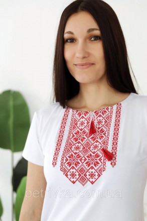  Жіноча футболка вишиванка - невід'ємна складова гардеробу кожної української кр. . фото 5