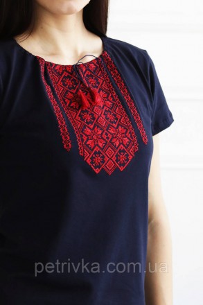  Женская футболка вышиванка - неотъемлемая составляющая гардероба каждой украинс. . фото 3