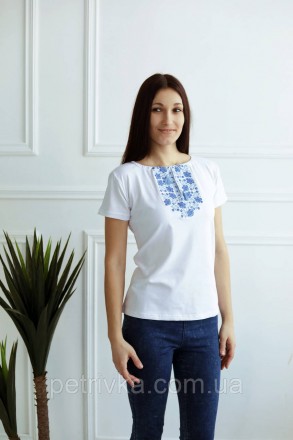 Женская футболка вышиванка - неотъемлемая составляющая гардероба каждой украинск. . фото 2