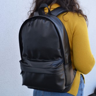  Рюкзак городской мужской - женский / кожаный / для ноутбука / для девушек, для . . фото 8