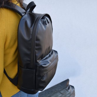  Рюкзак городской мужской - женский / кожаный / для ноутбука / для девушек, для . . фото 6
