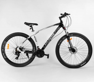 Велосипед спортивный с 29 дюймовыми колесами, Shimano 21 скорость, алюминиевая р. . фото 2