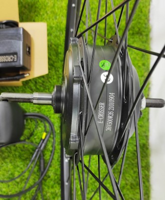 Набор для переоборудования велосипеда в электровелосипед на заднее колесо с диск. . фото 6