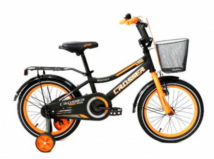 Детский велосипед с багажником и корзиной Crosser Rocky 16"
Велосипеды Crosser и. . фото 5