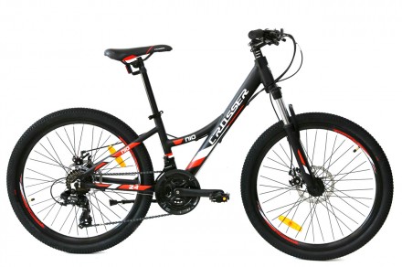 Легкий гірський підлітковий велосипед Crosser Nio Stels 24 дюйми колесо. Ця моде. . фото 2