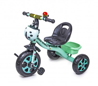 Велосипед детский трехколесный "Scale Sport". Бирюзовый
Детский металлический тр. . фото 2