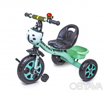 Велосипед детский трехколесный "Scale Sport". Бирюзовый
Детский металлический тр. . фото 1