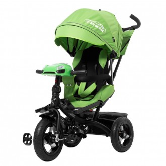 Детский трехколесный велосипед Baby Tilly CAYMAN Т-381/7 Зеленый лен. Суми. фото 1 Детский трехколесный велосипед Baby Tilly CAYMAN Т-381/7 Зеленый лен. Суми. фото 1