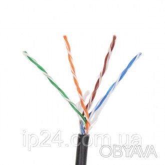 Сетевой кабель UTP (витая пара без экрана). 
	Компания производитель ATIS.
	ТЕХН. . фото 1