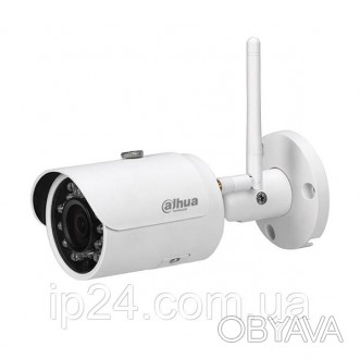
 Уличная HD IP-видеокамера Dahua IPC-HFW1320SР-W-0360B с разрешением 3 Mpx для . . фото 1