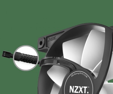 Вентилятор NZXT FN V2 Case Fan Series 140 mm (RF-FN142-RB) новий

Вентилятор N. . фото 11