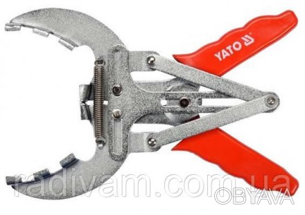 кліщі для зняття установки поршневих кілець YATO YT-06377 призначені для безпечн. . фото 1