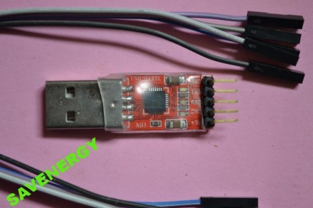  USB-UART конвертер на чипе CP2102 - адаптер для подключения устройств, имеющих . . фото 3
