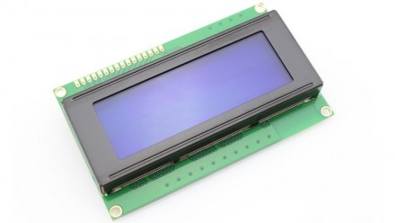  LCD Дисплей 20x4 (2004A белый текст на синем фоне​). Совместим с Arduino LCD би. . фото 2