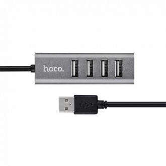  Мультипортовий адаптер Hoco HB1 4 Port USB Hub
 
 Універсальний високошвидкісни. . фото 6