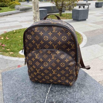 
Женский городской рюкзак сумка в стиле Луи Витон, сумка-рюкзак эко кожа бежевый. . фото 2