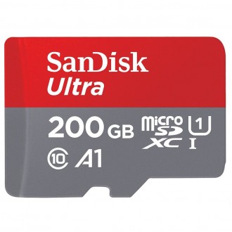 Карта памяти SanDisk microSDXC 200Gb Ultra class 10 A1 (120Mb/s)
 
 
Класс скоро. . фото 2