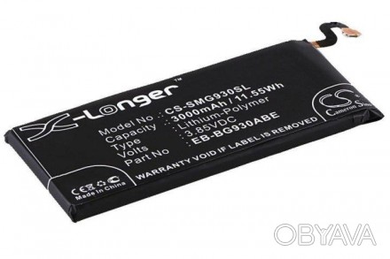 
Аккумулятор X-LONGER* Samsung EB-BG930ABE (3.85V, 3000 mAh, 11.55 Wh) разработа. . фото 1