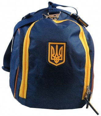Дорожная, спортивная сумка 45L Kharbel с символикой Украины C195M navy, синяя
Оп. . фото 6