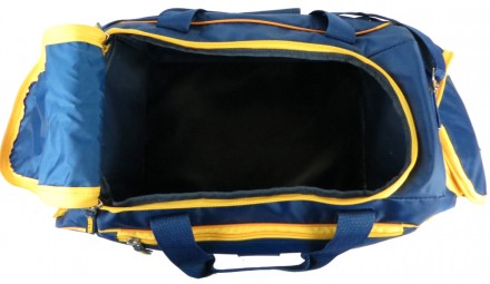 Дорожная, спортивная сумка 45L Kharbel с символикой Украины C195M navy, синяя
Оп. . фото 11