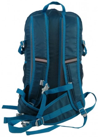 Легкий спортивный, походный рюкзак с дождевиком 30L Rocktrail IAN389063 blue, го. . фото 7