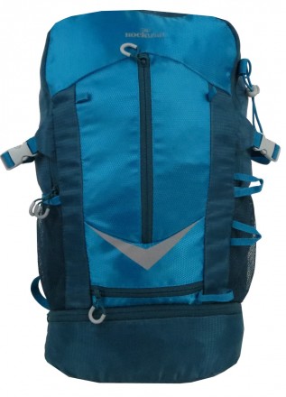 Легкий спортивный, походный рюкзак с дождевиком 30L Rocktrail IAN389063 blue, го. . фото 4
