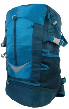 Легкий спортивный, походный рюкзак с дождевиком 30L Rocktrail IAN389063 blue, го. . фото 2