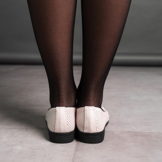 Женские туфли бежевые Lipa 3575 Туфли женские выполнены из искусственной кожи. М. . фото 8