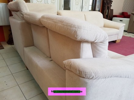 Угловой диван (выставочный образец) состояние новой мебели. Диван с релаксирующи. . фото 9