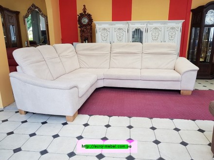 Угловой диван (выставочный образец) состояние новой мебели. Диван с релаксирующи. . фото 6