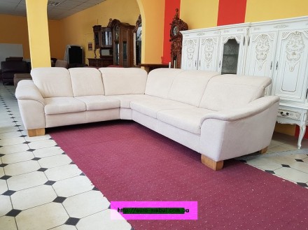 Угловой диван (выставочный образец) состояние новой мебели. Диван с релаксирующи. . фото 3