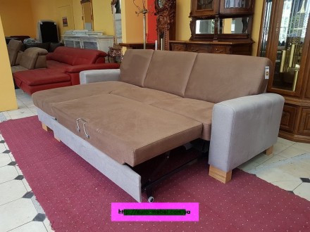Новый модный угловой диван . Диван раскладной (способ раскладки Дельфин). Короб . . фото 7