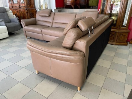 • Кожаный диван (выставочный образец) состояние нового
• Материал - кожа коричне. . фото 8