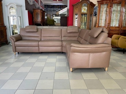 • Кожаный диван (выставочный образец) состояние нового
• Материал - кожа коричне. . фото 5