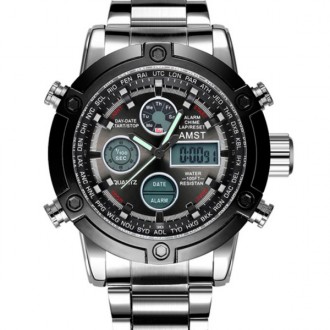  AMST –легендарный бренд мужских наручный часов, его «фишка» - военный дизайн, к. . фото 2
