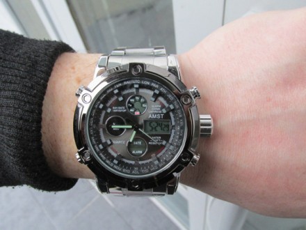  AMST –легендарный бренд мужских наручный часов, его «фишка» - военный дизайн, к. . фото 4