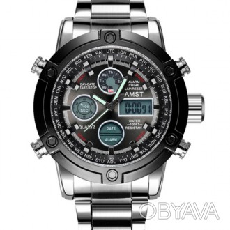  AMST –легендарный бренд мужских наручный часов, его «фишка» - военный дизайн, к. . фото 1
