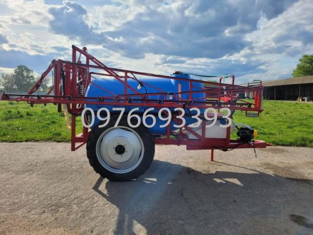 Причіпний обприскувач ОП 2000, ОП2500 Polmark трипозиційна форсунка. Кропивницкий. фото 1