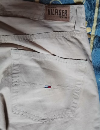 Штани легкі (літні джинси) Tommy Hilfiger. W32 L32. 100% бавовна. Оригінал.
Зам. . фото 9