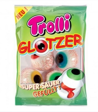 Желейные конфеты Trolli Глаза Тролли 60 шт 1200g Германия
Жевательный мармелад . . фото 4