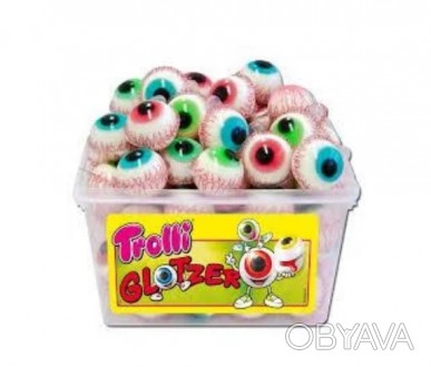 Желейные конфеты Trolli Глаза Тролли 60 шт 1200g Германия
Жевательный мармелад . . фото 1