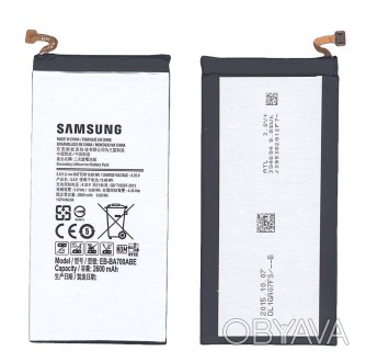 Аккумуляторная батарея для смартфона Samsung EB-BA700ABE Galaxy A7 SM-A700F 3.8V. . фото 1