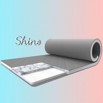 Матрац топер «Shine»/Шайн призначений для корекції жорсткості матраца або спальн. . фото 10
