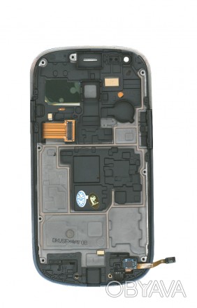 Матрица с тачскрином (модуль) для Samsung Galaxy S3 mini GT-I8190 черный с рамко. . фото 1