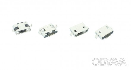 Разъем питания для планшета Micro USB (5 pin) тип USB 26. . фото 1