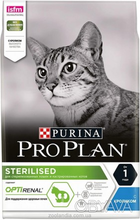 Pro Plan Sterilised для стерилізованих кішок і кастрованих котів — корм із висок. . фото 1